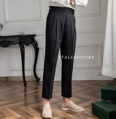 Classic Buckle Gurkha Pants -by-Italian Atire - Image 2