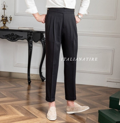 Classic Buckle Gurkha Pants -by-Italian Atire - Image 8