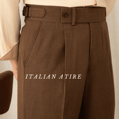 New Camel Gurkha-pants-by-Italian Atire