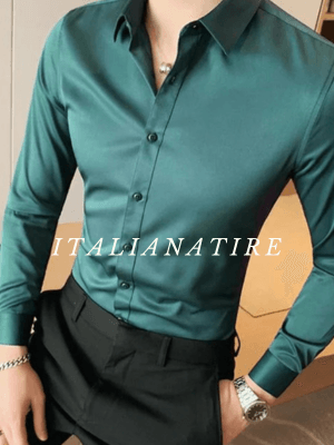 Old Money Classic Striped Shirt by Italian Atire