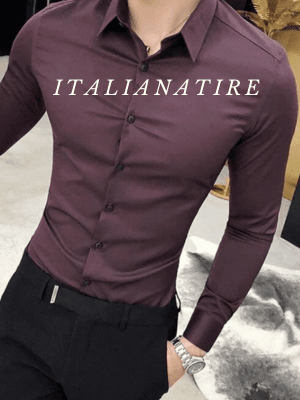 Old Money Classic Striped Shirt by Italian Atire