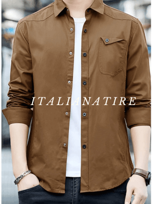 Old Money Classic Striped Shirt by Italian Atire